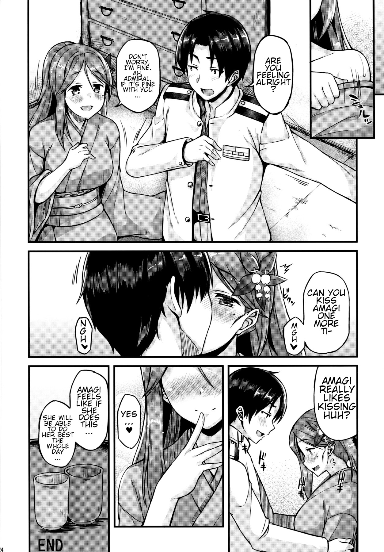 Hentai Manga Comic-I Want To Flirt With Amagi!!-Read-22